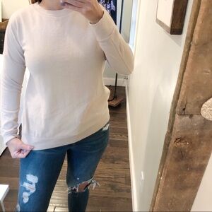 Forever 21 light tan small cozy lounge sweatshirt